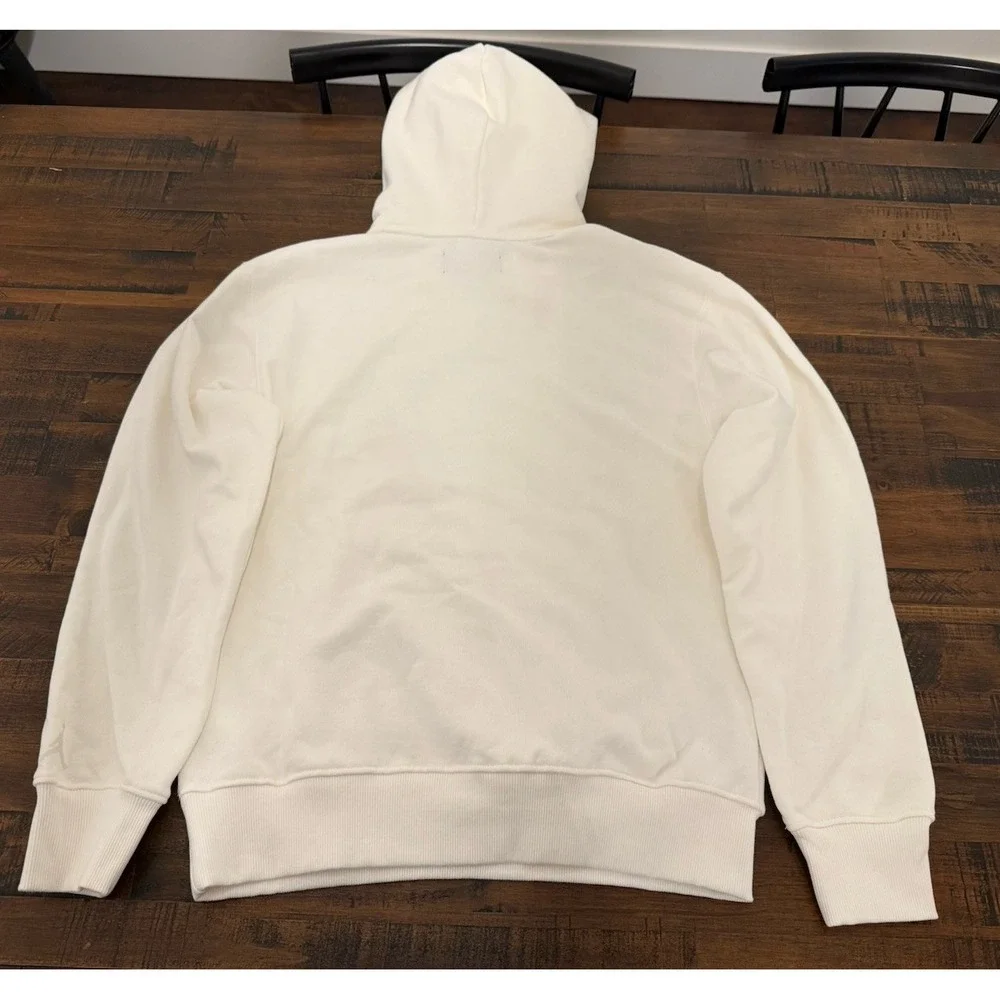 Jordan Flight Fleece Graphic Pullover Hoodie Sail HJ4396-133 Size Small $110 NWT